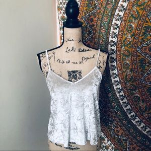 Forever 22 velvet tank top